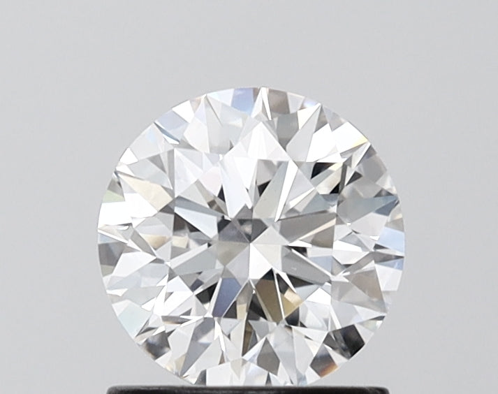 1.03 Carat Round Shaped, Ideal Cut, D Color, VVS2 Clarity, IGI Certified Lab Grown Diamond