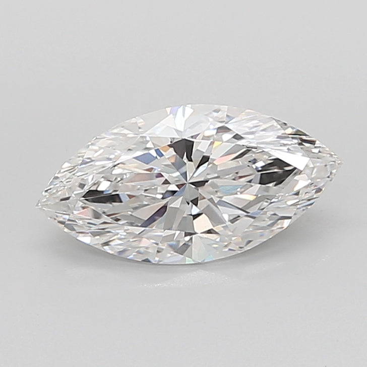 3.52 Carat Marquise Shaped, Ideal Cut, E Color, VVS2 Clarity, IGI Certified Lab Grown Diamond