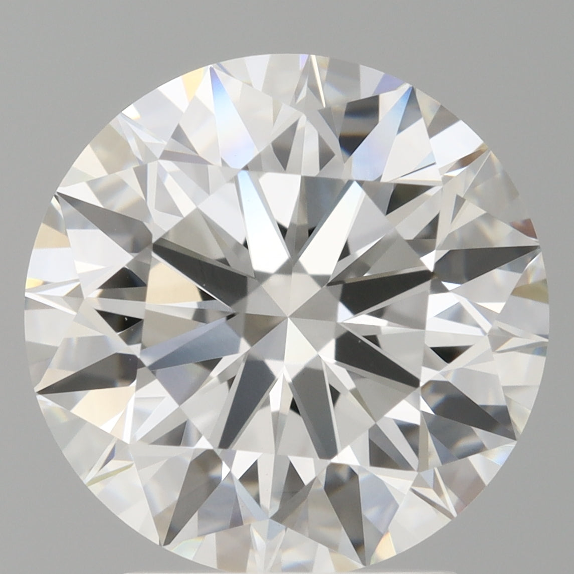 3.02 Carat Round Shaped, Ideal Cut, F Color, VVS2 Clarity, IGI Certified Lab Grown Diamond