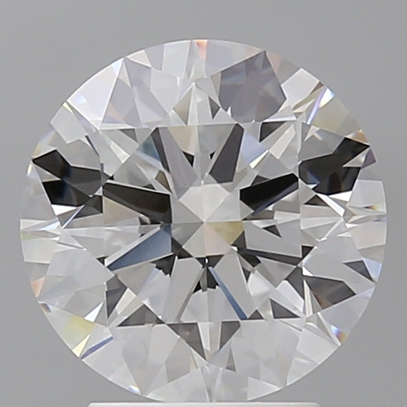3.07 Carat Round Shaped, Ideal Cut, E Color, VVS2 Clarity, IGI Certified Lab Grown Diamond