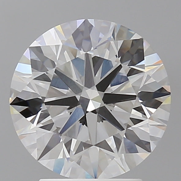 3.07 Carat Round Shaped, Ideal Cut, F Color, VVS2 Clarity, IGI Certified Lab Grown Diamond
