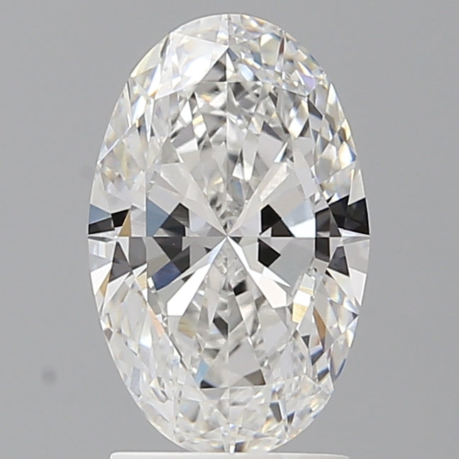 2.00 Carat Oval Shaped, Ideal Cut, E Color, VVS2 Clarity, IGI Certified Lab Grown Diamond