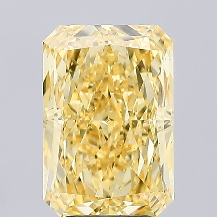 3.76 Carat Radiant Shaped, Excellent Cut, VS1 Clarity, IGI Certified Lab Grown Diamond