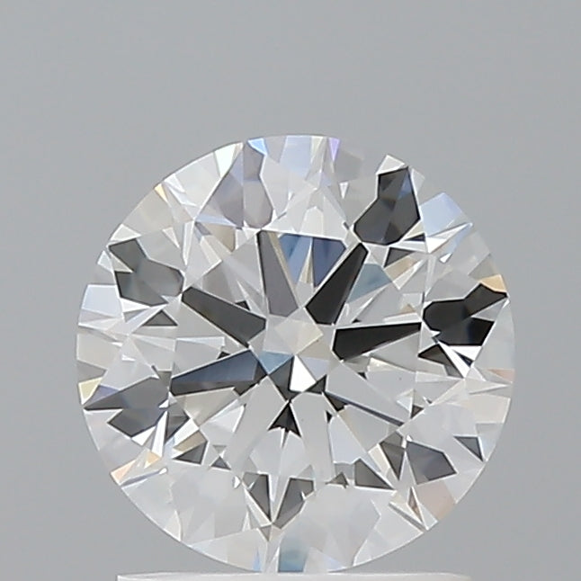 1.54 Carat Round Shaped, Ideal Cut, D Color, VVS2 Clarity, IGI Certified Lab Grown Diamond