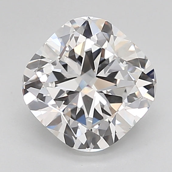1.55 Carat Cushion Shaped, Ideal Cut, D Color, VS1 Clarity, IGI Certified Lab Grown Diamond