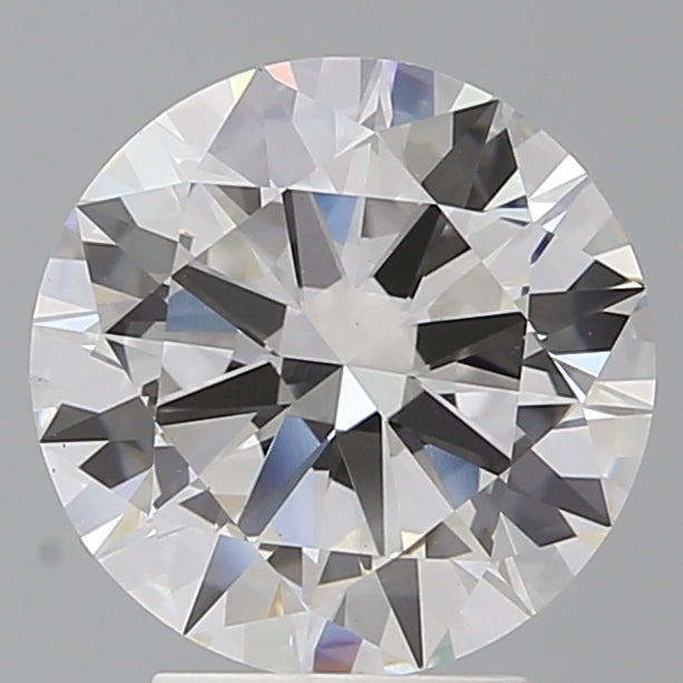 3.50 Carat Round Shaped, Excellent Cut, F Color, VS2 Clarity, IGI Certified Lab Grown Diamond