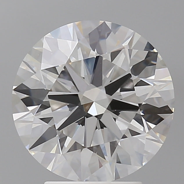 3.58 Carat Round Shaped, Ideal Cut, F Color, VVS2 Clarity, IGI Certified Lab Grown Diamond