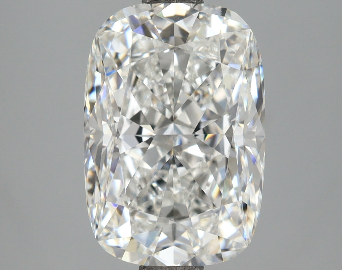 3.09 Carat Cushion Shaped, Ideal Cut, E Color, VVS2 Clarity, IGI Certified Lab Grown Diamond
