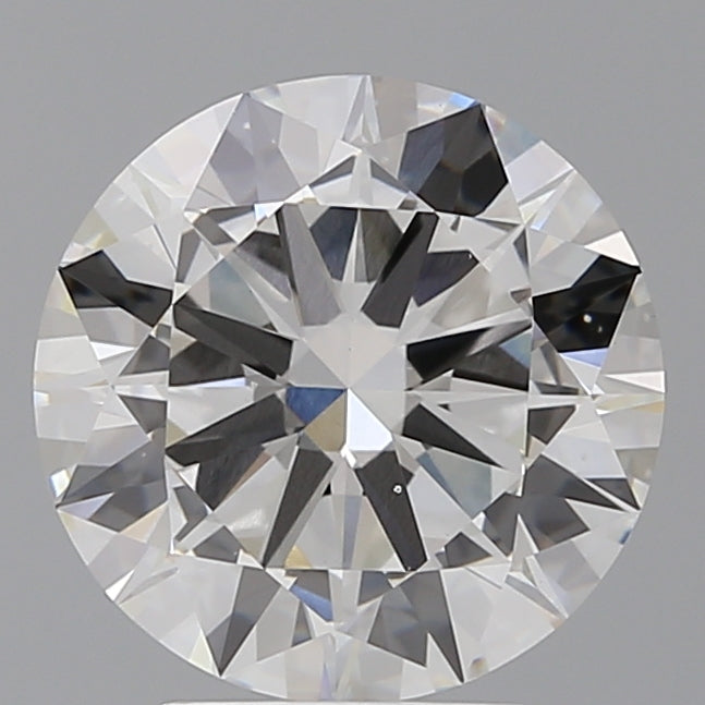 4.02 Carat Round Shaped, Excellent Cut, E Color, VS1 Clarity, IGI Certified Lab Grown Diamond