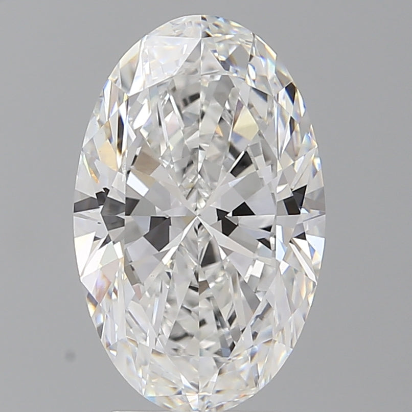 4.03 Carat Oval Shaped, Ideal Cut, E Color, VS1 Clarity, IGI Certified Lab Grown Diamond