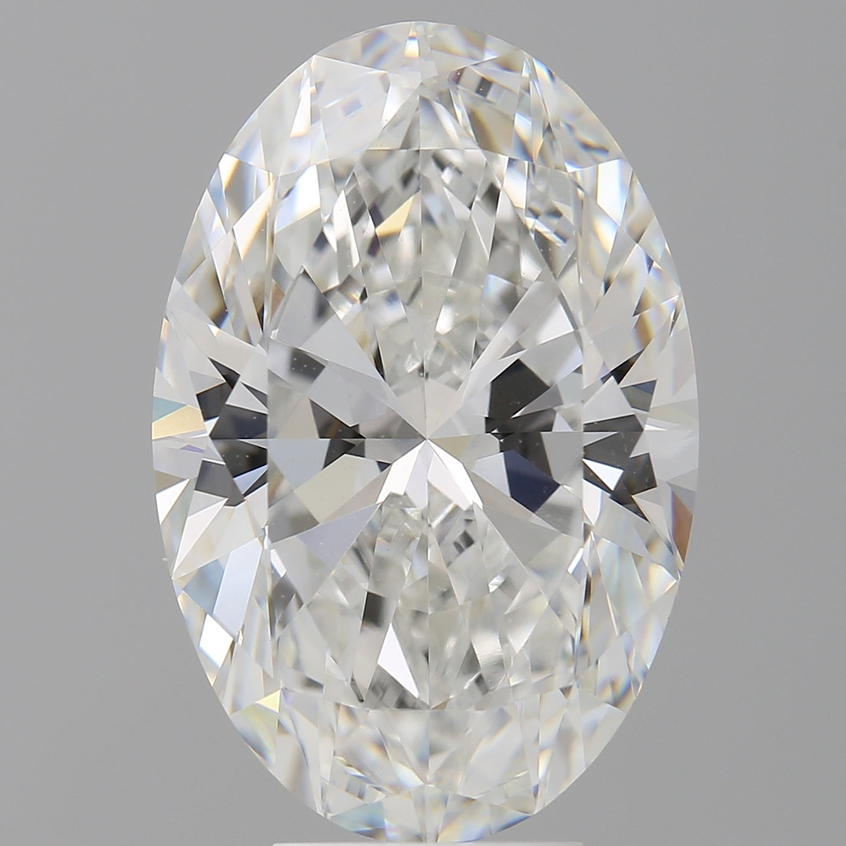 7.04 Carat Oval Shaped, Ideal Cut, F Color, VVS2 Clarity, IGI Certified Lab Grown Diamond