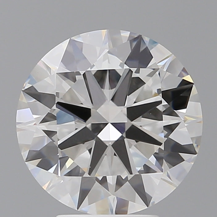 4.59 Carat Round Shaped, Excellent Cut, F Color, VVS2 Clarity, IGI Certified Lab Grown Diamond