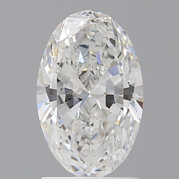 1.60 Carat Oval Shaped, Ideal Cut, E Color, VVS2 Clarity, IGI Certified Lab Grown Diamond