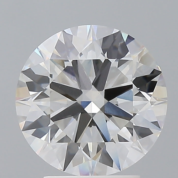 3.09 Carat Round Shaped, Ideal Cut, F Color, VVS2 Clarity, IGI Certified Lab Grown Diamond