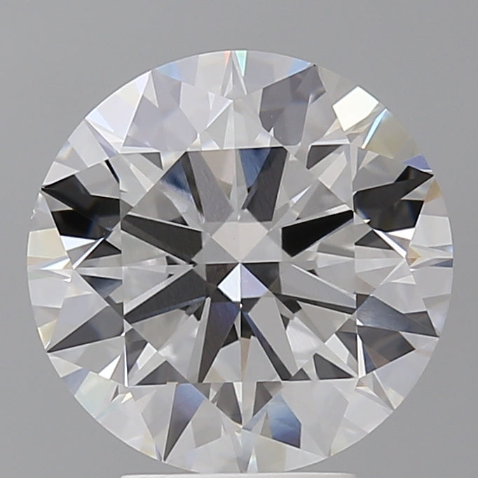 4.57 Carat Round Shaped, Ideal Cut, E Color, VVS2 Clarity, IGI Certified Lab Grown Diamond