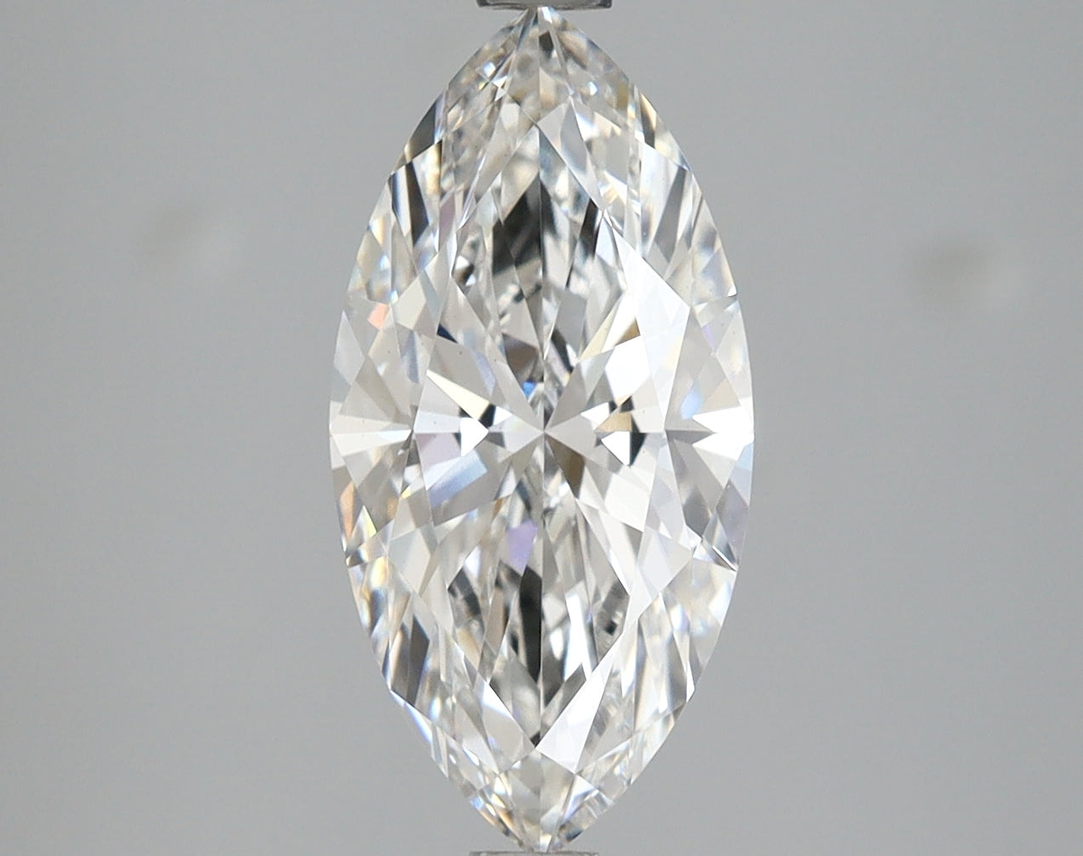 2.40 Carat Marquise Shaped, Ideal Cut, E Color, VS1 Clarity, IGI Certified Lab Grown Diamond