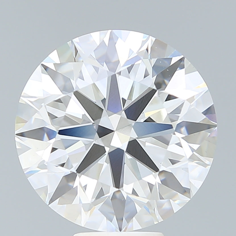 7.74 Carat Round Shaped, Ideal Cut, F Color, VS1 Clarity, IGI Certified Lab Grown Diamond