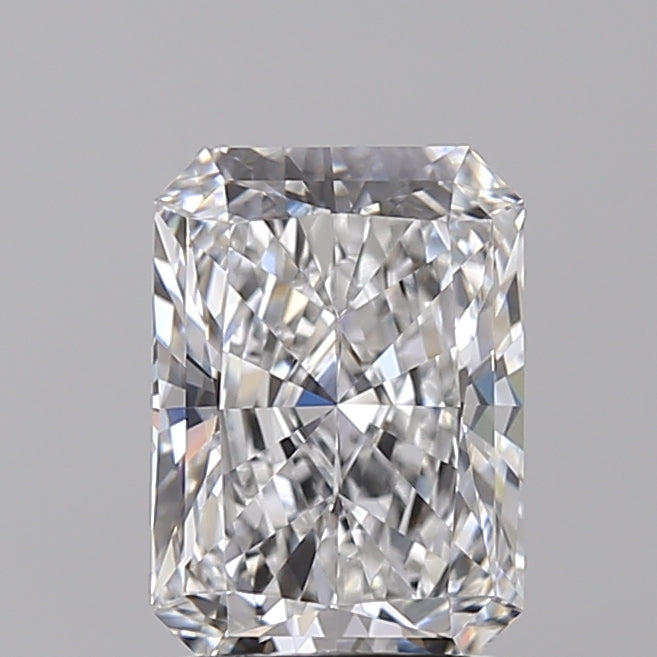 1.95 Carat Radiant Shaped, Ideal Cut, E Color, VVS1 Clarity, IGI Certified Lab Grown Diamond