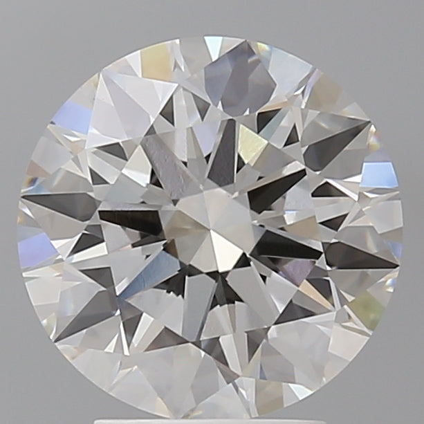 3.59 Carat Round Shaped, Ideal Cut, F Color, VVS2 Clarity, IGI Certified Lab Grown Diamond
