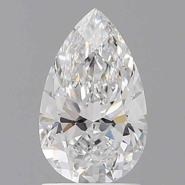 1.58 Carat Pear Shaped, Ideal Cut, E Color, VVS2 Clarity, IGI Certified Lab Grown Diamond
