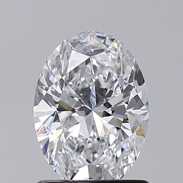 1.20 Carat Oval Shaped, Excellent Cut, D Color, VVS2 Clarity, IGI Certified Lab Grown Diamond