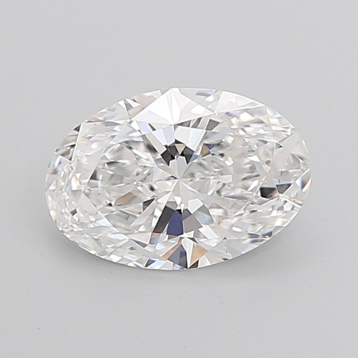 4.04 Carat Oval Shaped, Ideal Cut, E Color, VVS2 Clarity, IGI Certified Lab Grown Diamond