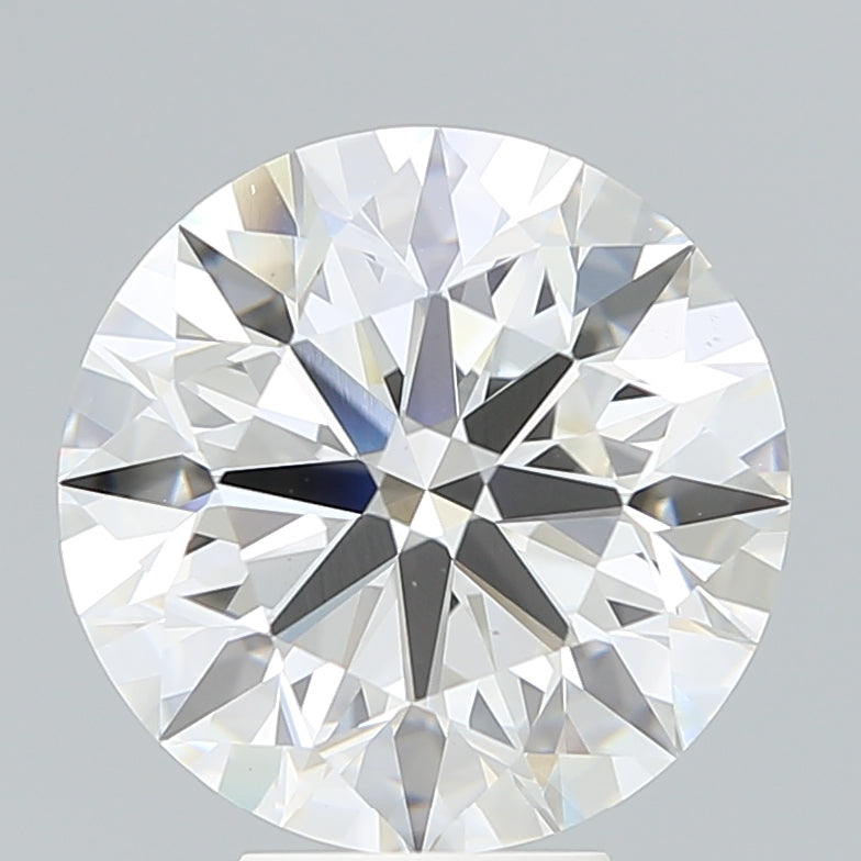 6.39 Carat Round Shaped, Excellent Cut, G Color, VS1 Clarity, IGI Certified Lab Grown Diamond