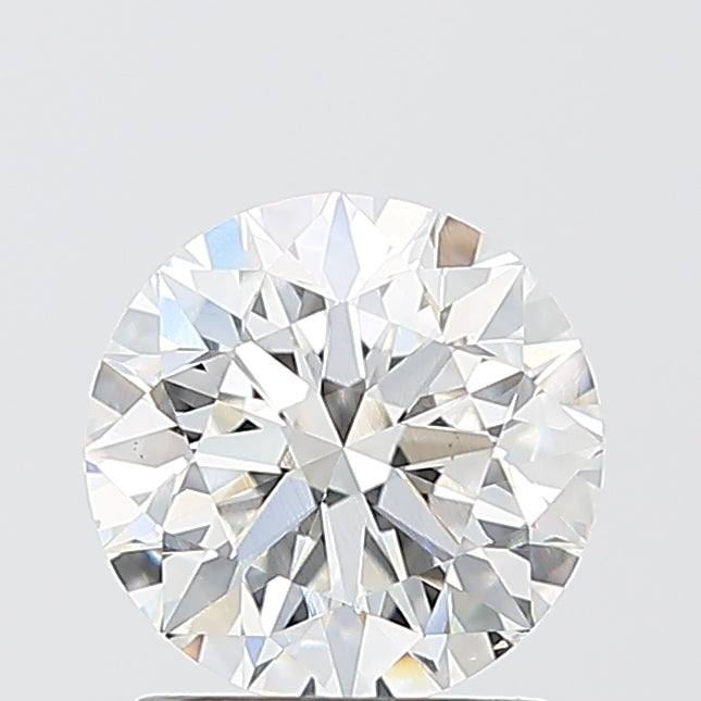 1.52 Carat Round Shaped, Excellent Cut, E Color, VS2 Clarity, IGI Certified Lab Grown Diamond