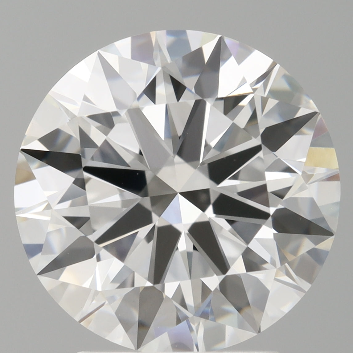 3.10 Carat Round Shaped, Ideal Cut, E Color, VVS2 Clarity, IGI Certified Lab Grown Diamond