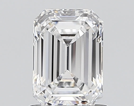 1.51 Carat Emerald Shaped, Ideal Cut, E Color, VS1 Clarity, IGI Certified Lab Grown Diamond