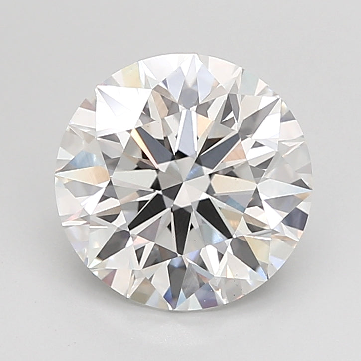 3.03 Carat Round Shaped, Ideal Cut, E Color, VS1 Clarity, IGI Certified Lab Grown Diamond