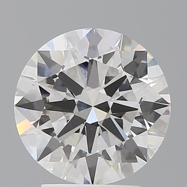 3.01 Carat Round Shaped, Excellent Cut, E Color, VVS2 Clarity, IGI Certified Lab Grown Diamond