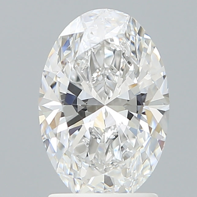 2.05 Carat Oval Shaped, Ideal Cut, D Color, VVS1 Clarity, IGI Certified Lab Grown Diamond