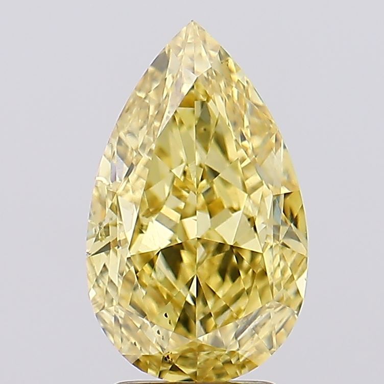 3.68 Carat Pear Shaped, Excellent Cut, VS2 Clarity, IGI Certified Lab Grown Diamond