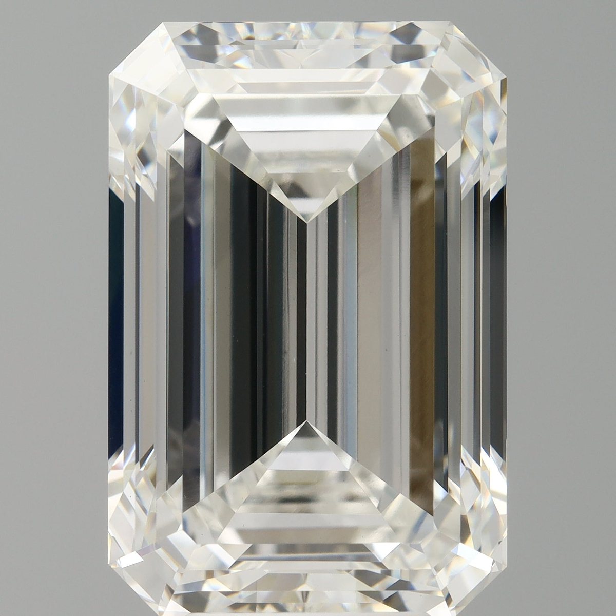 8.50 Carat Emerald Shaped, Ideal Cut, F Color, VVS2 Clarity, IGI Certified Lab Grown Diamond