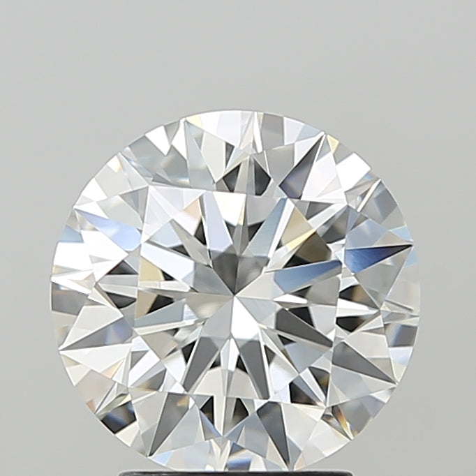 3.06 Carat Round Shaped, Ideal Cut, F Color, VVS2 Clarity, IGI Certified Lab Grown Diamond