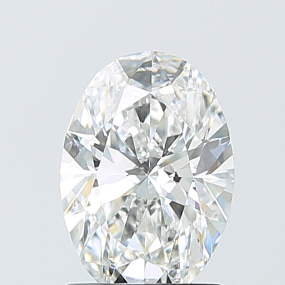 1.50 Carat Oval Shaped, Ideal Cut, D Color, VVS2 Clarity, IGI Certified Lab Grown Diamond