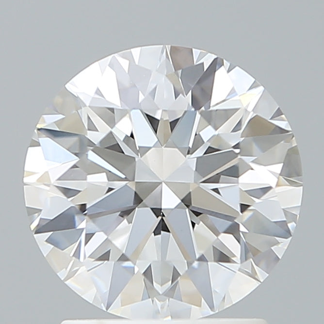 2.01 Carat Round Shaped, Excellent Cut, D Color, VVS2 Clarity, IGI Certified Lab Grown Diamond