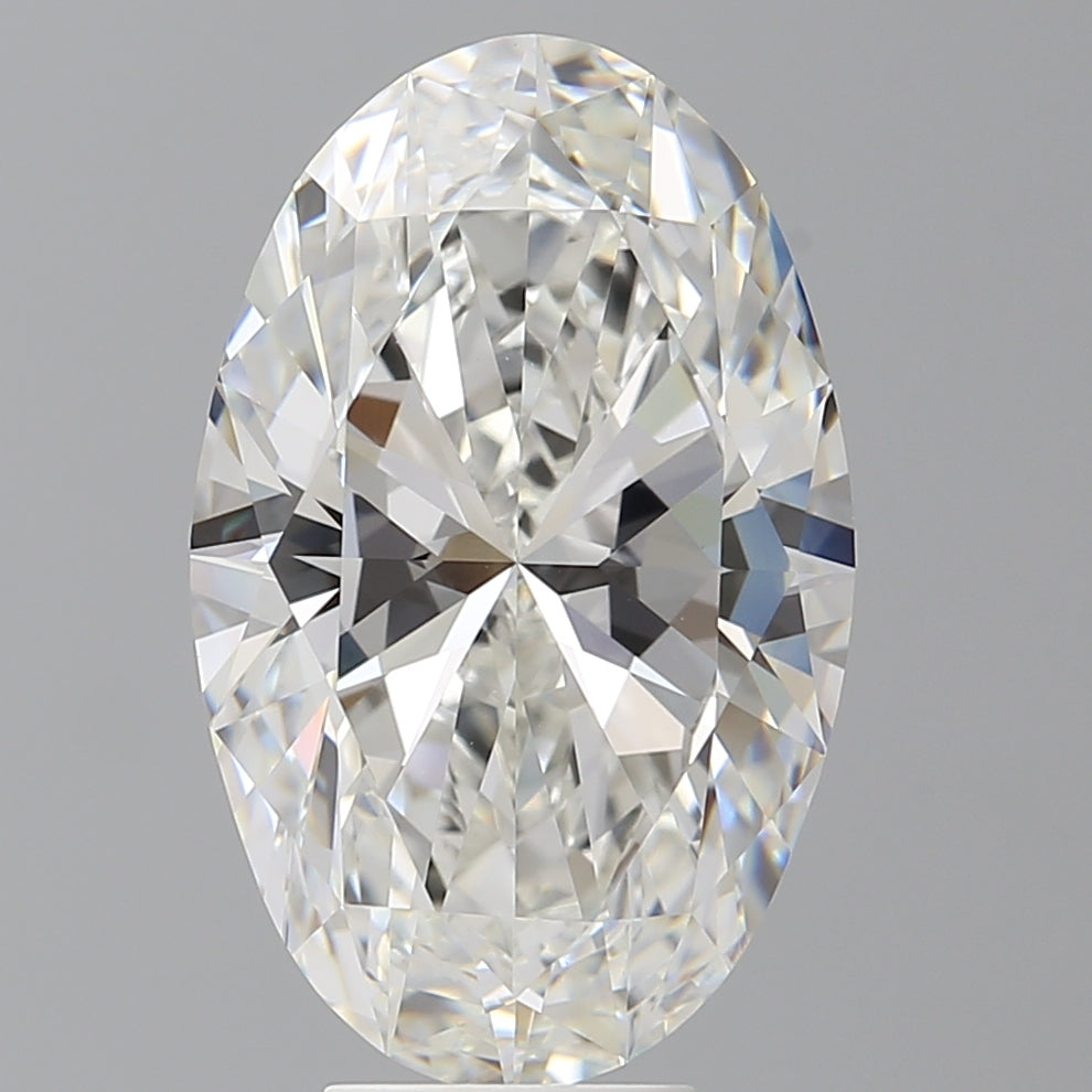 7.08 Carat Oval Shaped, Ideal Cut, F Color, VVS2 Clarity, IGI Certified Lab Grown Diamond