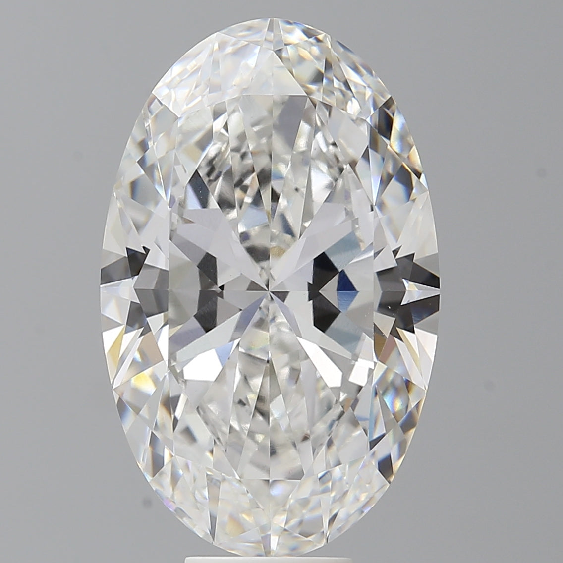 10.56 Carat Oval Shaped, Ideal Cut, E Color, VVS2 Clarity, IGI Certified Lab Grown Diamond