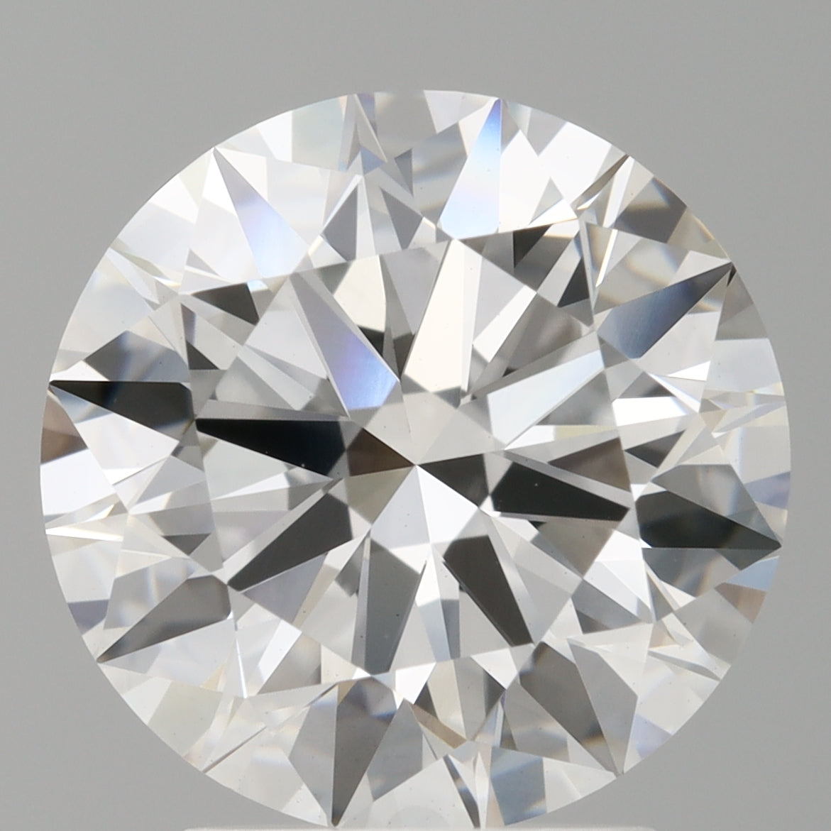 3.02 Carat Round Shaped, Ideal Cut, E Color, VVS2 Clarity, IGI Certified Lab Grown Diamond