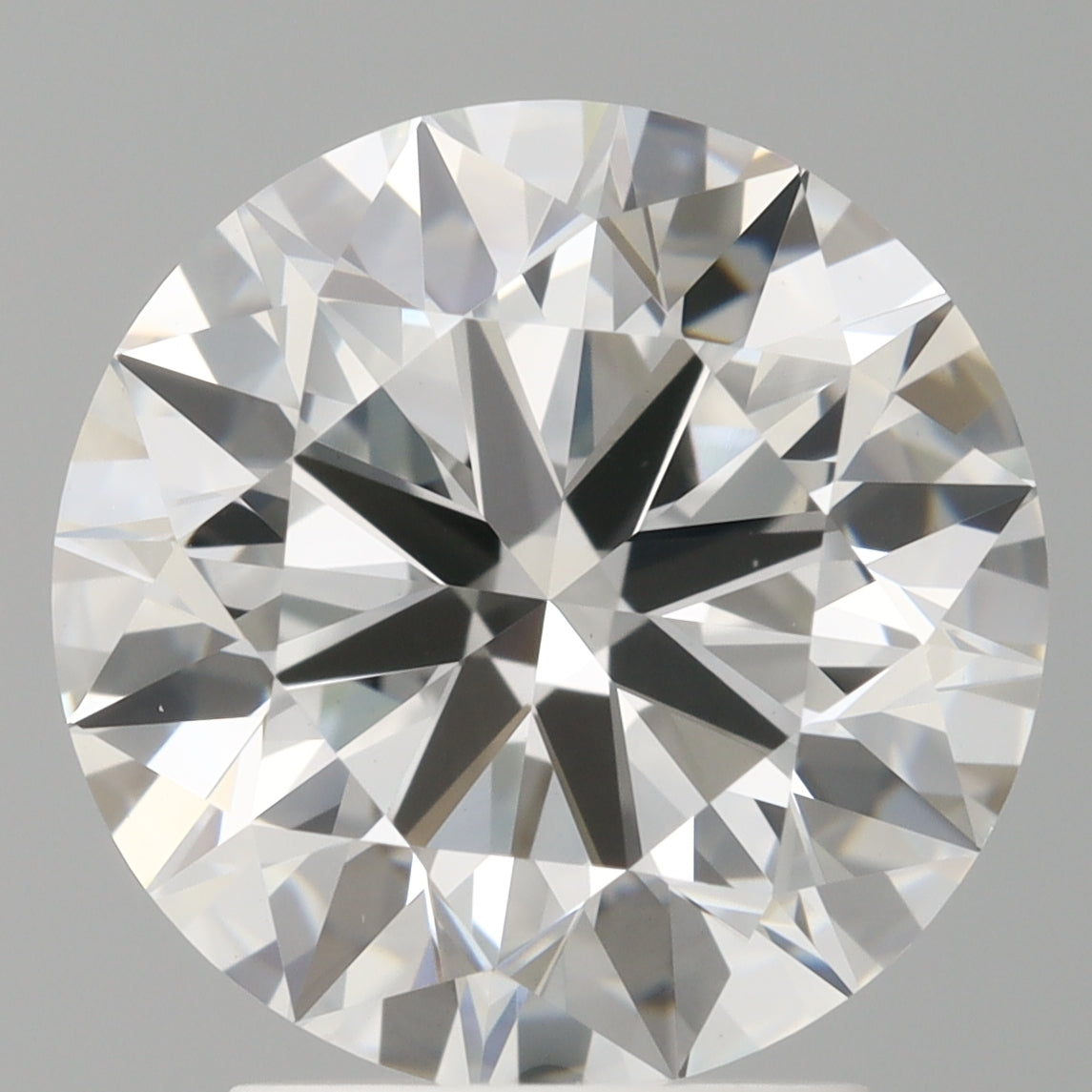 3.03 Carat Round Shaped, Ideal Cut, E Color, VVS2 Clarity, IGI Certified Lab Grown Diamond