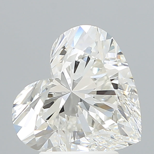 3.21 Carat Heart Shaped, Very Good Cut, F Color, VS1 Clarity, IGI Certified Lab Grown Diamond