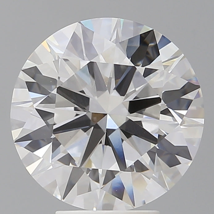 5.08 Carat Round Shaped, Ideal Cut, E Color, VVS2 Clarity, IGI Certified Lab Grown Diamond