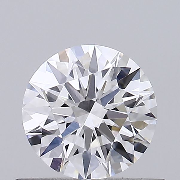 0.52 Carat Round Shaped, Ideal Cut, D Color, VVS2 Clarity, IGI Certified Lab Grown Diamond