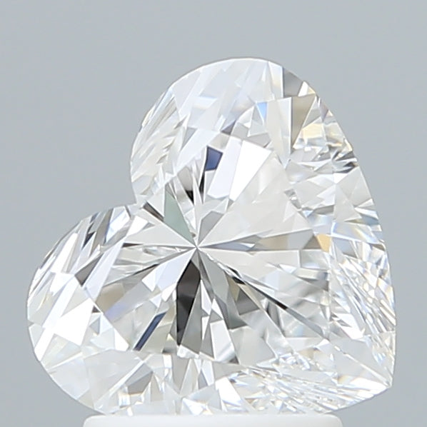 2.23 Carat Heart Shaped, Ideal Cut, D Color, VVS2 Clarity, IGI Certified Lab Grown Diamond