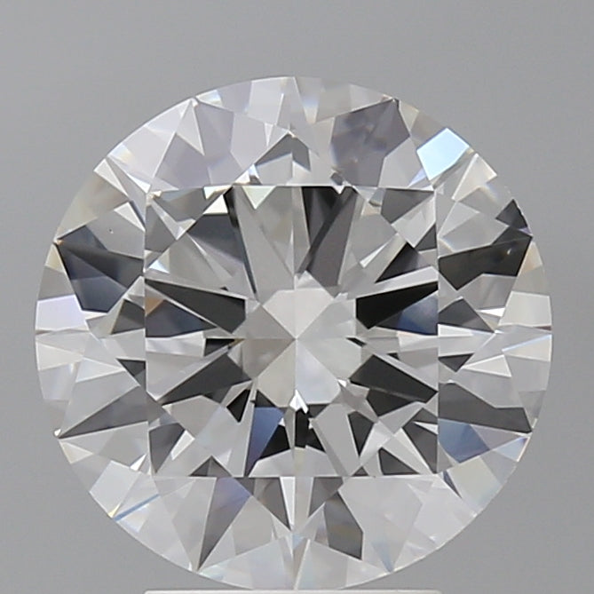 3.91 Carat Round Shaped, Excellent Cut, E Color, VS1 Clarity, IGI Certified Lab Grown Diamond