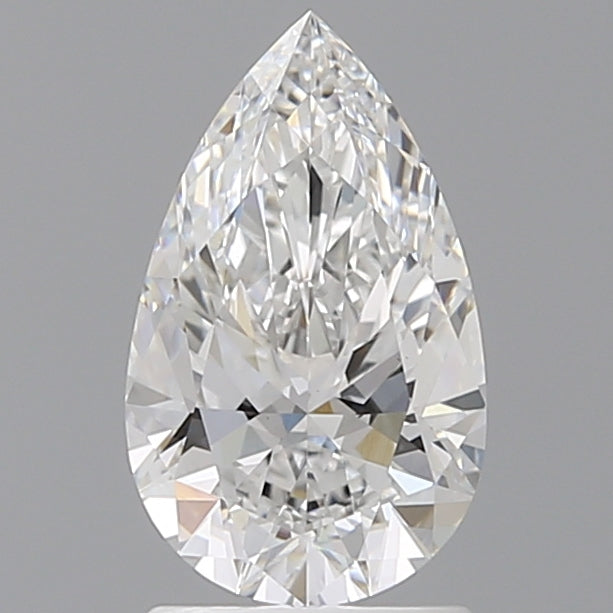 1.59 Carat Pear Shaped, Ideal Cut, E Color, VVS2 Clarity, IGI Certified Lab Grown Diamond