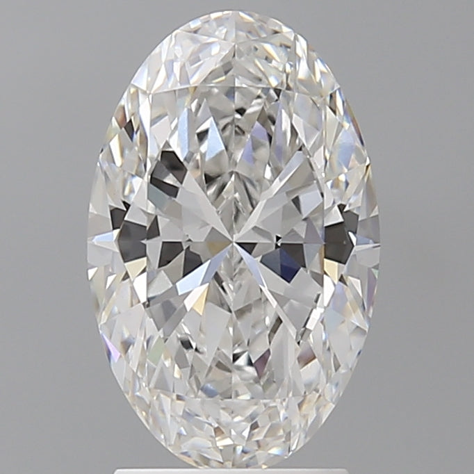2.52 Carat Oval Shaped, Ideal Cut, E Color, VVS2 Clarity, IGI Certified Lab Grown Diamond