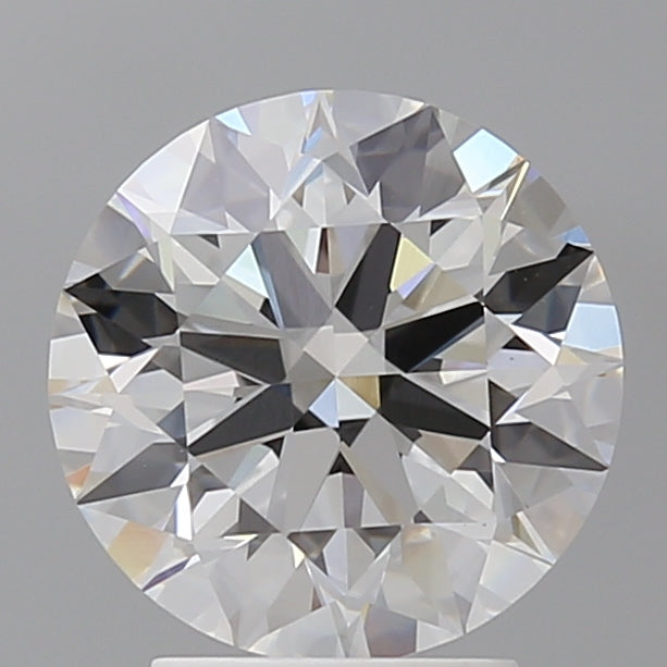 3.07 Carat Round Shaped, Ideal Cut, F Color, VVS2 Clarity, IGI Certified Lab Grown Diamond